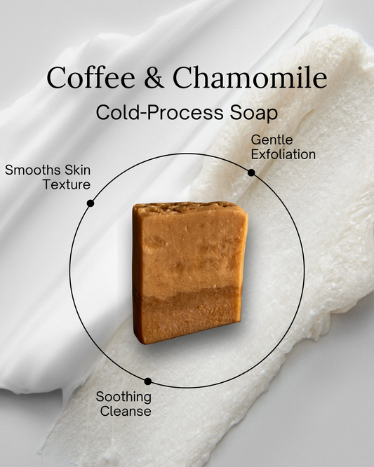 Chamomile & Coffee (Cold Process Soap)