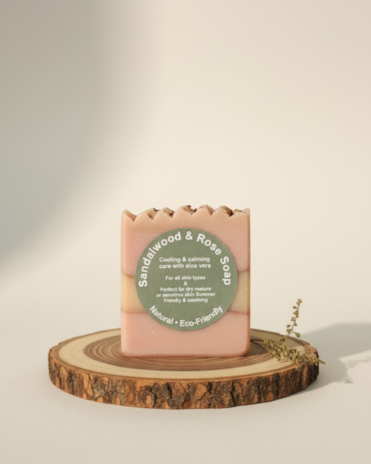 Sandalwood & Rose (Cold Process Soap)